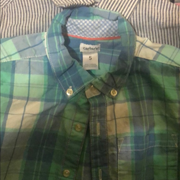 Multiple (5) Boys Long Sleeve Button Down Shirts - Picture 2 of 6